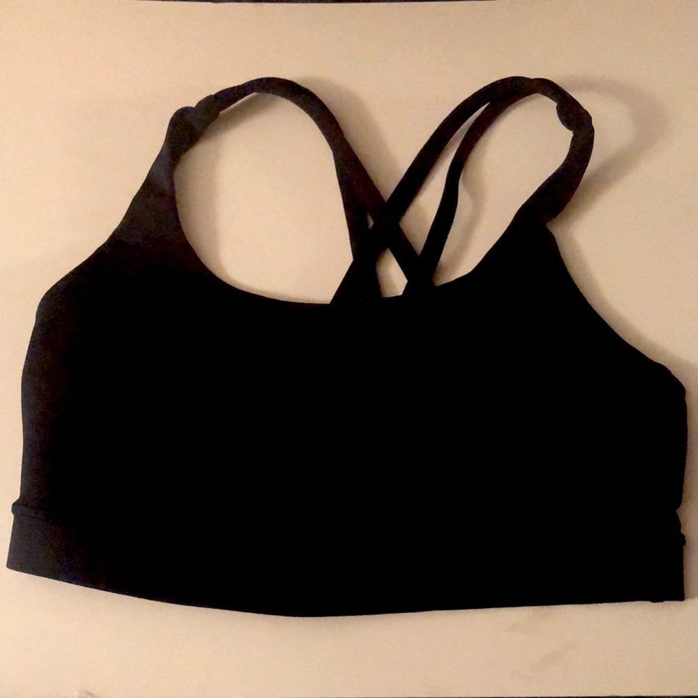 Lululemon Black Sports Bra - Size 8 NEW!